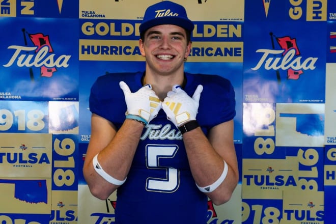 3-star TE and former Oregon commit Jackson Ford committed to Tulsa this week.