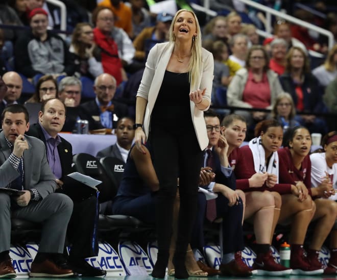 In Brooke Wyckoff's first season, the FSU women's basketball team is averaging 87.3 points per game, on pace to a program record.