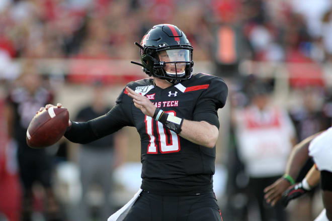 Texas Tech quarterback Alan Bowman