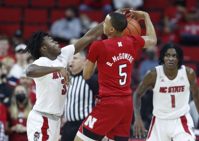 Bryce McGowens had 24 points and nine rebounds in a whopping 58 minutes on Wednesday night.