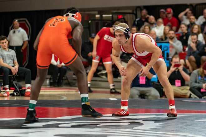 NC State Wolfpack wrestling redshirt junior Hayden Hidlay is ranked No. 2 nationally at 157 pounds