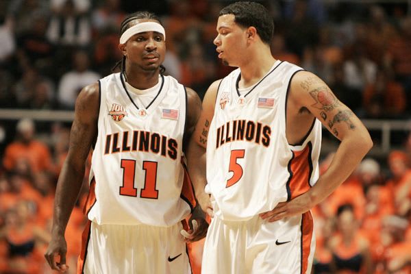 Dee Brown and Deron Williams led Illinois to the NCAA championship game.  
