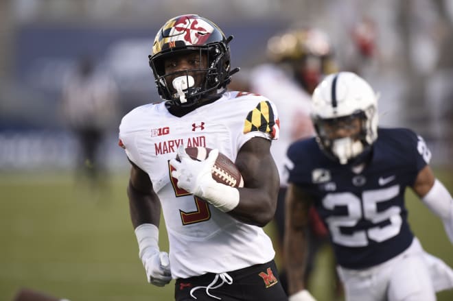 Last season versus Penn State, receiver Rakim Jarrett became the first Terrapin true freshman with more than 100 receiving yards and two scores in a game since Stefon Diggs in 2012.