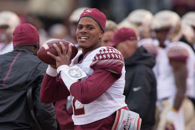 Could Deondre Francois (above) take over the QB competition with Sean Maguire sidelined?