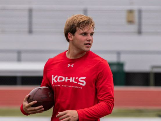 High school kicker Charlie Weinrich accepted a walk-on opportunity from Nebraska Tuesday evening.