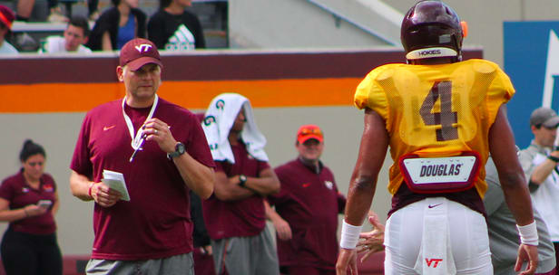 Fuente is keeping his eye on the QBs, like he did with Jerod Evans last year.