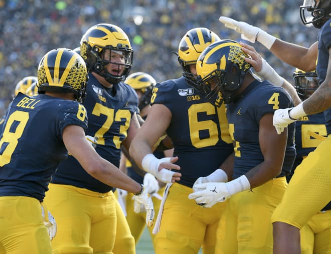 Michigan Wolverines football offensive players