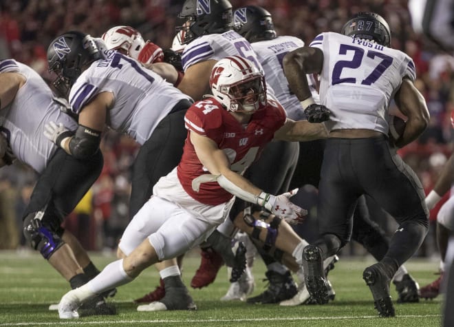 Wisconsin Badgers vs Nebraska Huskers football game photos