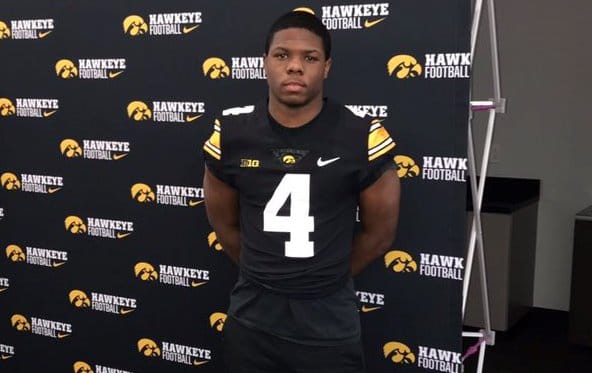 Running back Leshon Williams committed to the Iowa Hawkeyes today.