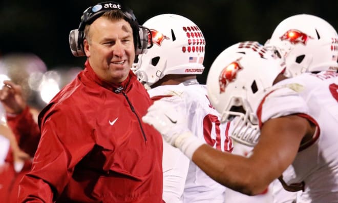Bielema's staff hits the recruiting trails on Thursday