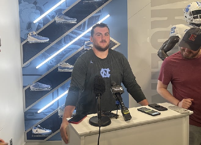 Four Tar Heels met with the media Saturday at the Kenan Football Center following UNC's sixth practice of the spring.