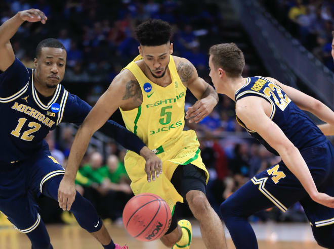 Oregon and Michigan last met in the 2017 Sweet Sixteen, a one-point victory for the Ducks.