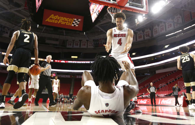 NC State Wolfpack basketball Jericole Hellems