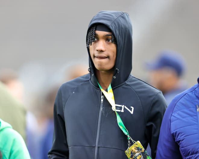 2024 CB Karson Hobbs fulfills a dream with Notre Dame commitment