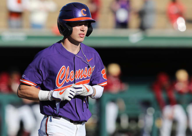 Dylan Brewer added two of Clemson's nine hits Friday night.