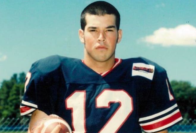 Ryan Day thrived throwing passes for New Hampshire OC Chip Kelly, who would go on to fame and fortune.