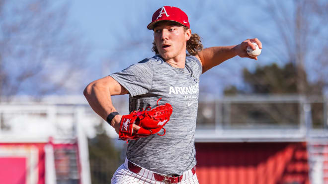 Arkansas LHP Hagen Smith.