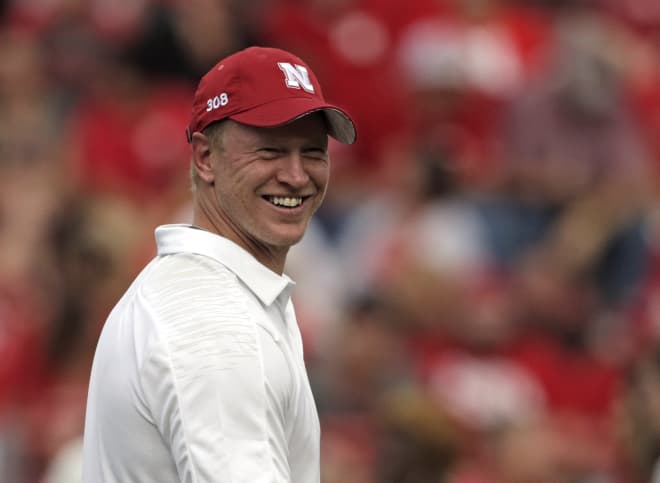 Head coach Scott Frost raved about Nebraska's week of practice, saying the Huskers made a big jump despite not playing a game last weekend.
