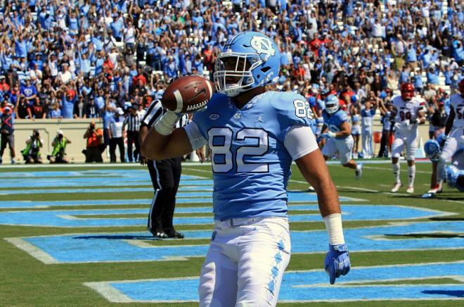 UNC tight end Brandon Fritts is out indefinitely with a serious knee injury that was operated on this week.