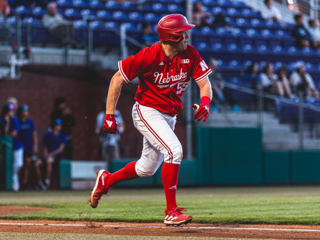 Nebraska baseball junior infielder Tyler Stone