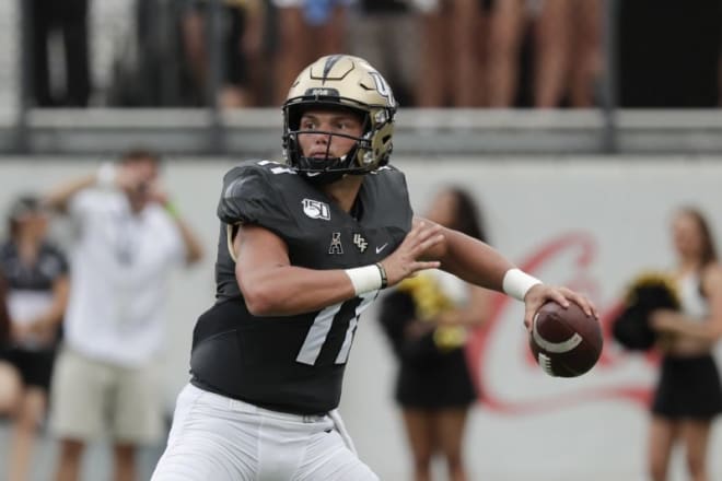 Gabriel passed for over 7,000 yards during his time at UCF