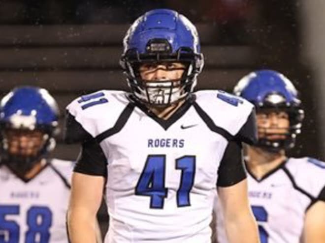 Rogers, Minn. defensive end Wyatt Gilmore just received an offer from Iowa and plans to visit soon. 
