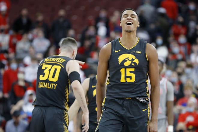 Keegan Murray led Iowa to a huge road win. (Photo: USA Today Sports)