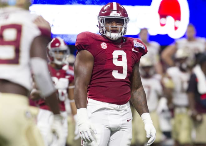 Alabama defensive end Da'Shawn Hand is looking to prove himself at Senior Bowl.