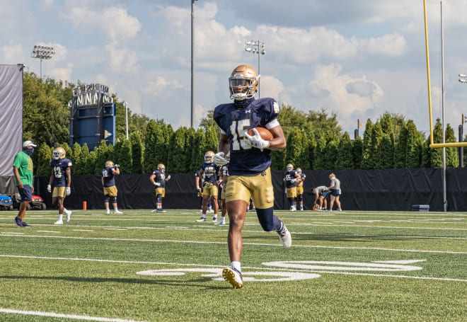 Freshman receiver Jordan Johnson is up to 195 pounds after getting listed at 180 on signing day.