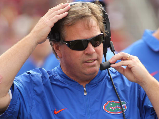 Florida head coach Jim McElwain