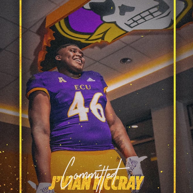 J'Vian McCray becomes ECU's fifth commitment for the class of 2020 and he talks to PI about what went into his choice.