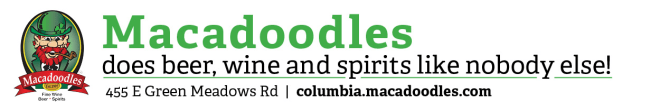 Macadoodle's provides fine wine, beer and spirits in Columbia. Click on the logo above to browse their selection and stock up today.