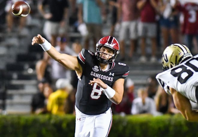 Zeb Noland is back in the starter's role after an injury to Luke Doty. (South Carolina athletics)