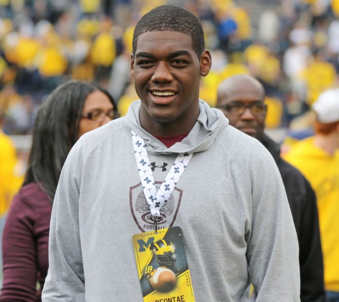 2020 DE Deontae Craig has his recruiting pickup after visiting Michigan for the first time 