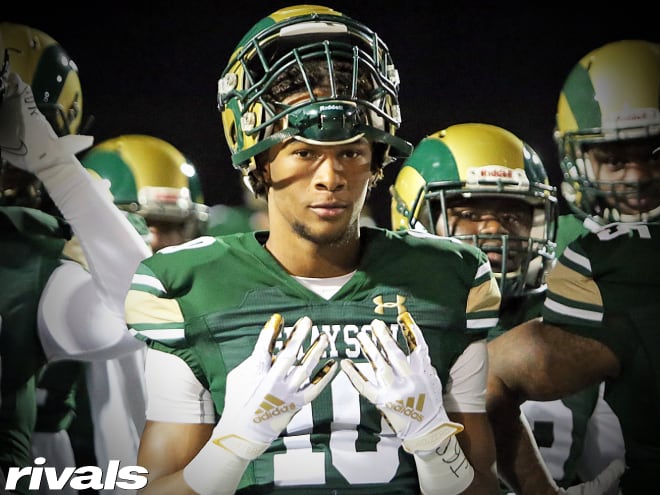 Four-star 2023 defensive back Michael Daugherty visited Athens on June 10. 