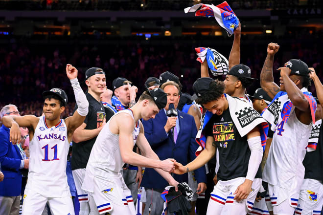 On Monday night, Kansas defeated North Carolina in the National Championship Game