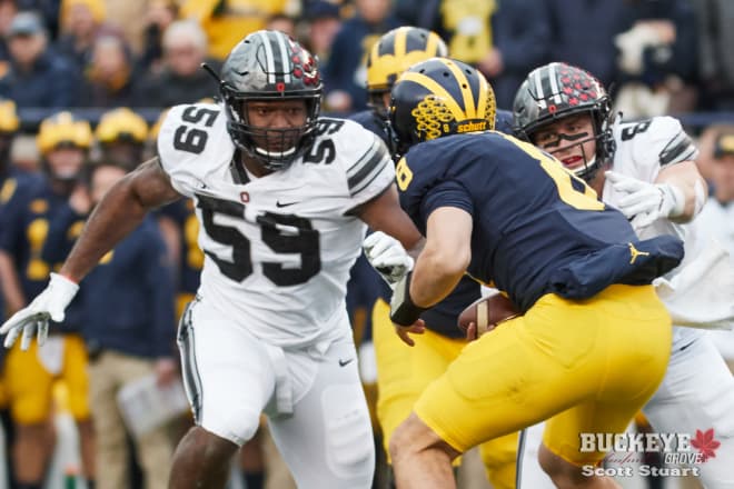 Tyquan Lewis is one of three Buckeyes to make 1st team