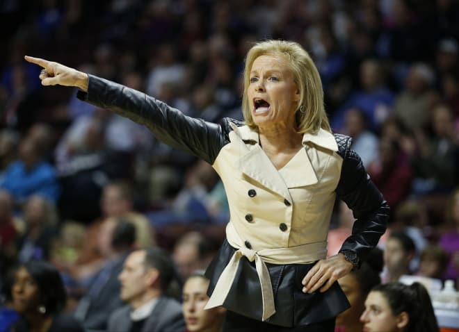 FSU women's basketball coach Sue Semrau is back with her team after taking last season off to help her mother, who was battling ovarian cancer.