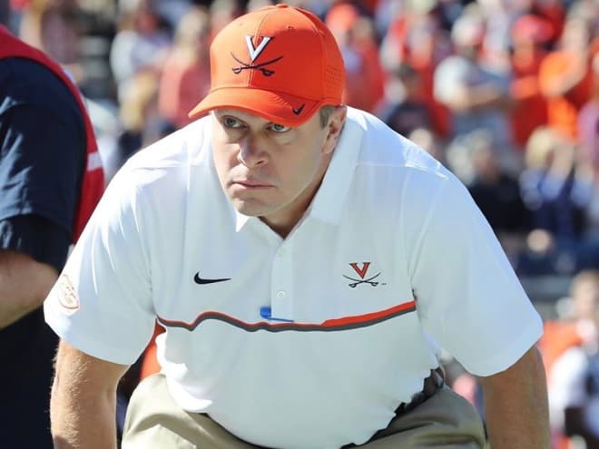 Bronco Mendenhall and his staff start their second spring ball in Charlottesville next week.