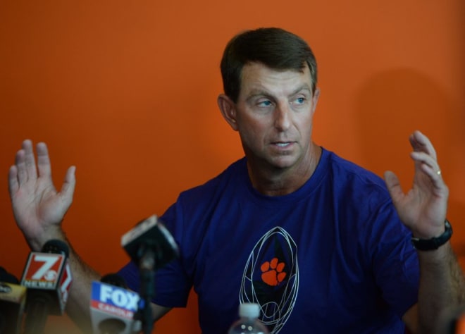 Clemson head coach Dabo Swinney joined a special edition of UGASportsLive Wednesday.