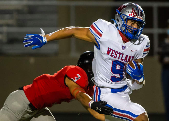 2023 four-star wide receiver Jaden Greathouse visited Notre Dame for the first time on April 23. 