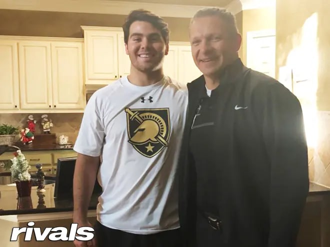 Early Signee: Rivals 3-star LB and Army commit, Spencer Jones here with Head Coach Jeff Monken