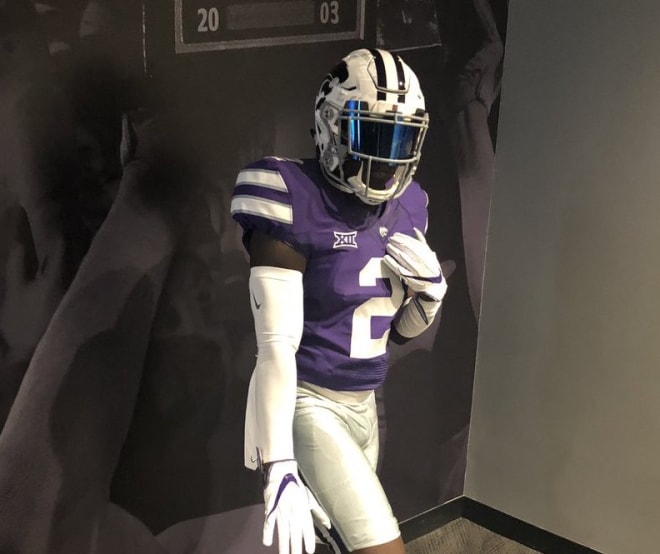 Joe Ervin, shown on an official visit to Kansas State.