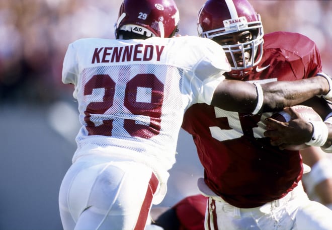 Former Arkansas safety Kenoy Kennedy.