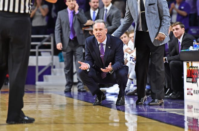 TCU head coach Jamie Dixon