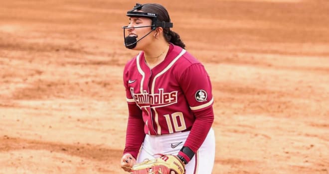 Mimi Gooden (above) and Ashtyn Danley combined to throw 15 of 21 innings in the regional.