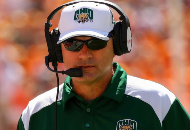 Solich will be looking to lead Ohio to their first-ever win over a Big 12 program at home