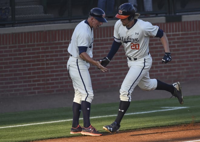 Robert provides an important bat in the heart of Auburn's lineup.