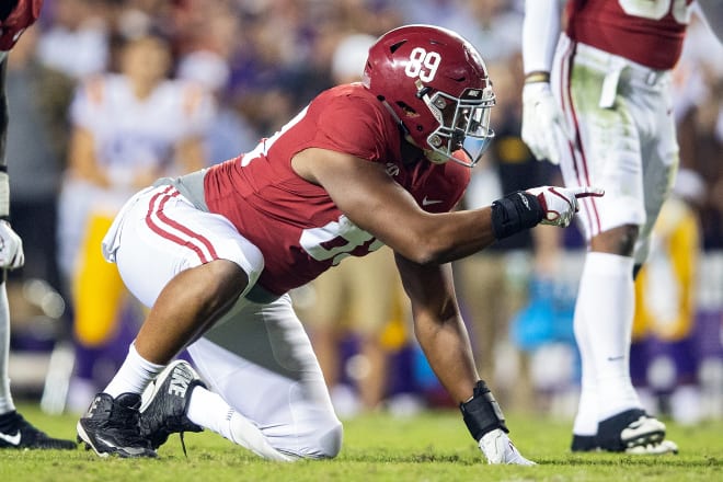 Alabama Crimson Tide defensive end LaBryan Ray. Photo | Getty Images 