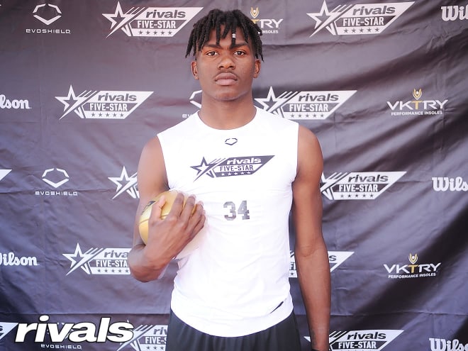 Shaleak Knotts at the Rivals Five-Star Challenge. 